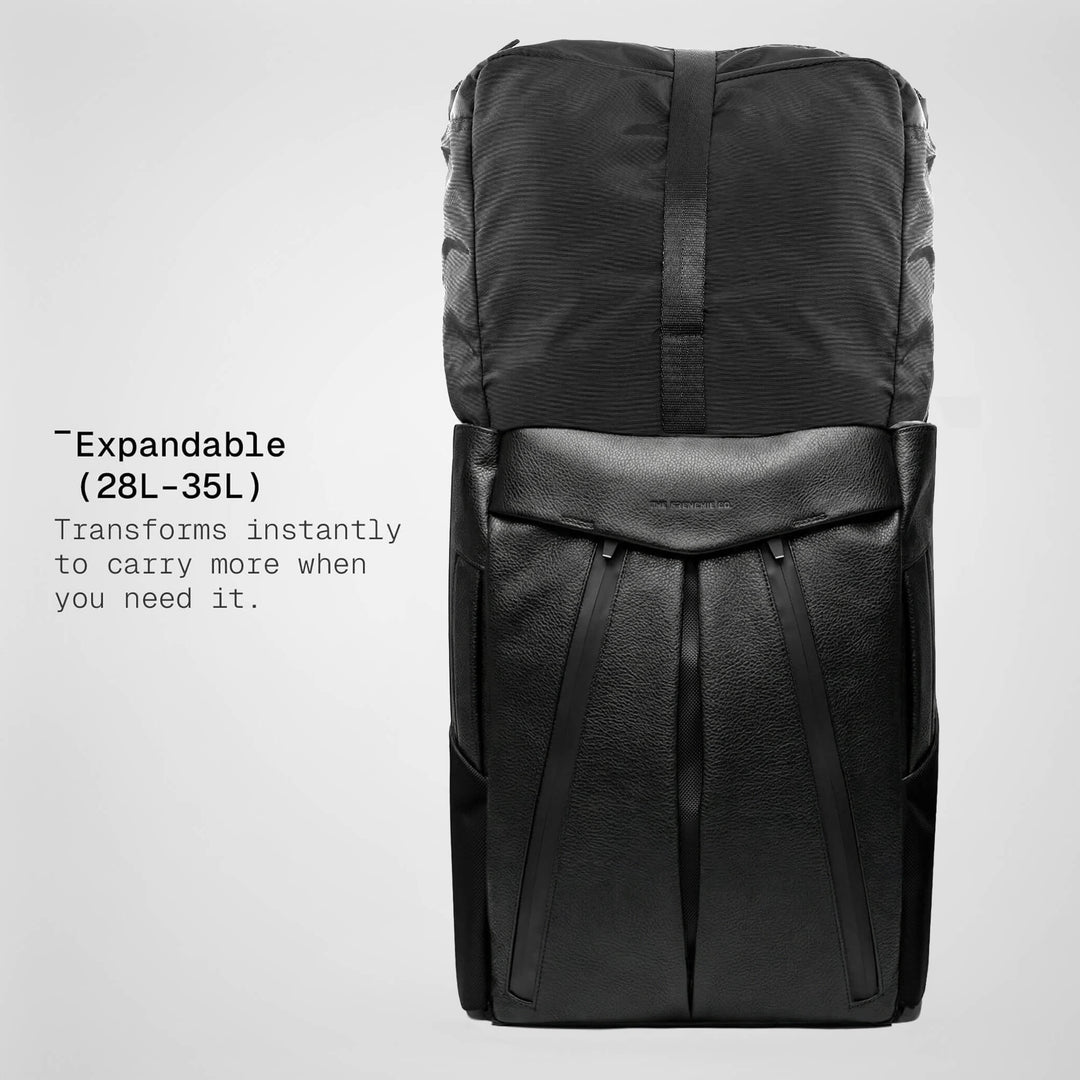 LEATHER ANTI-THEFT SPEED BACKPACK