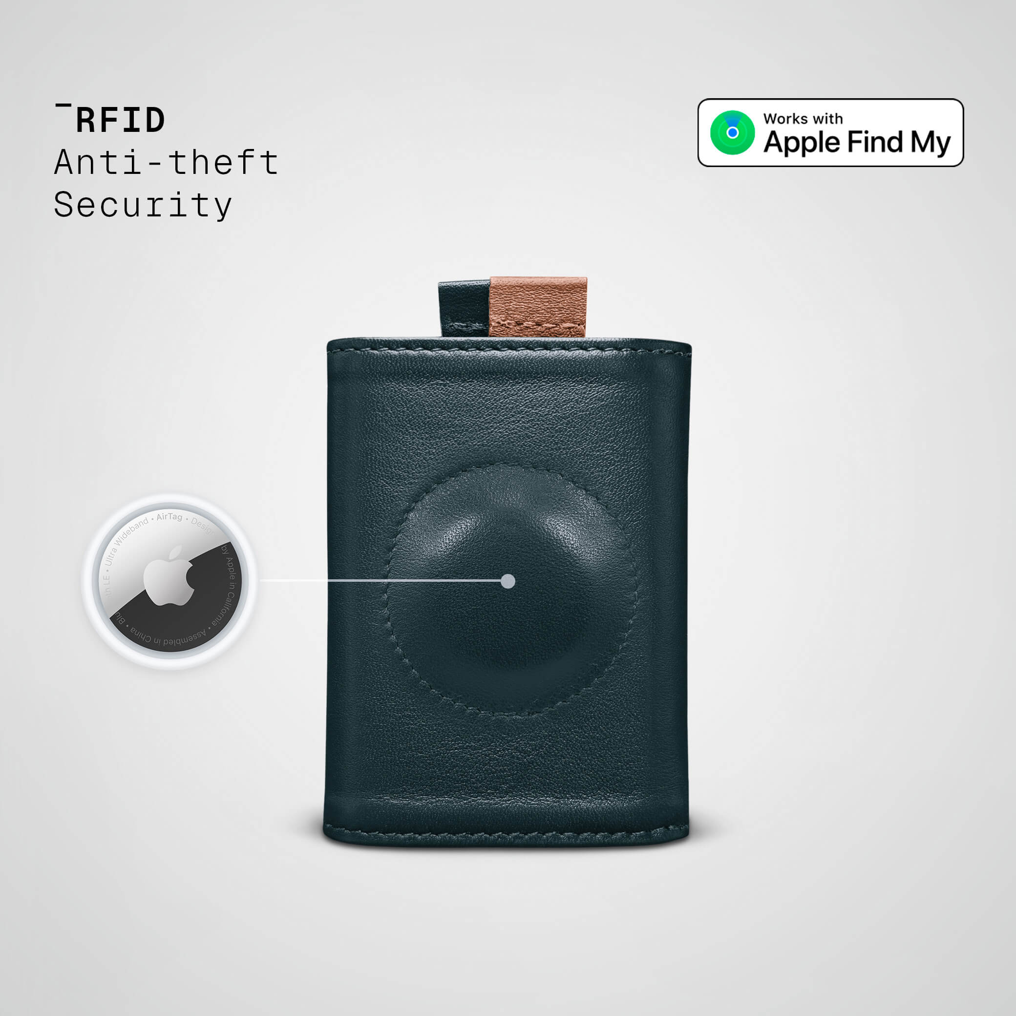 Airtag Speed Wallet Mini - The Frenchie Co.