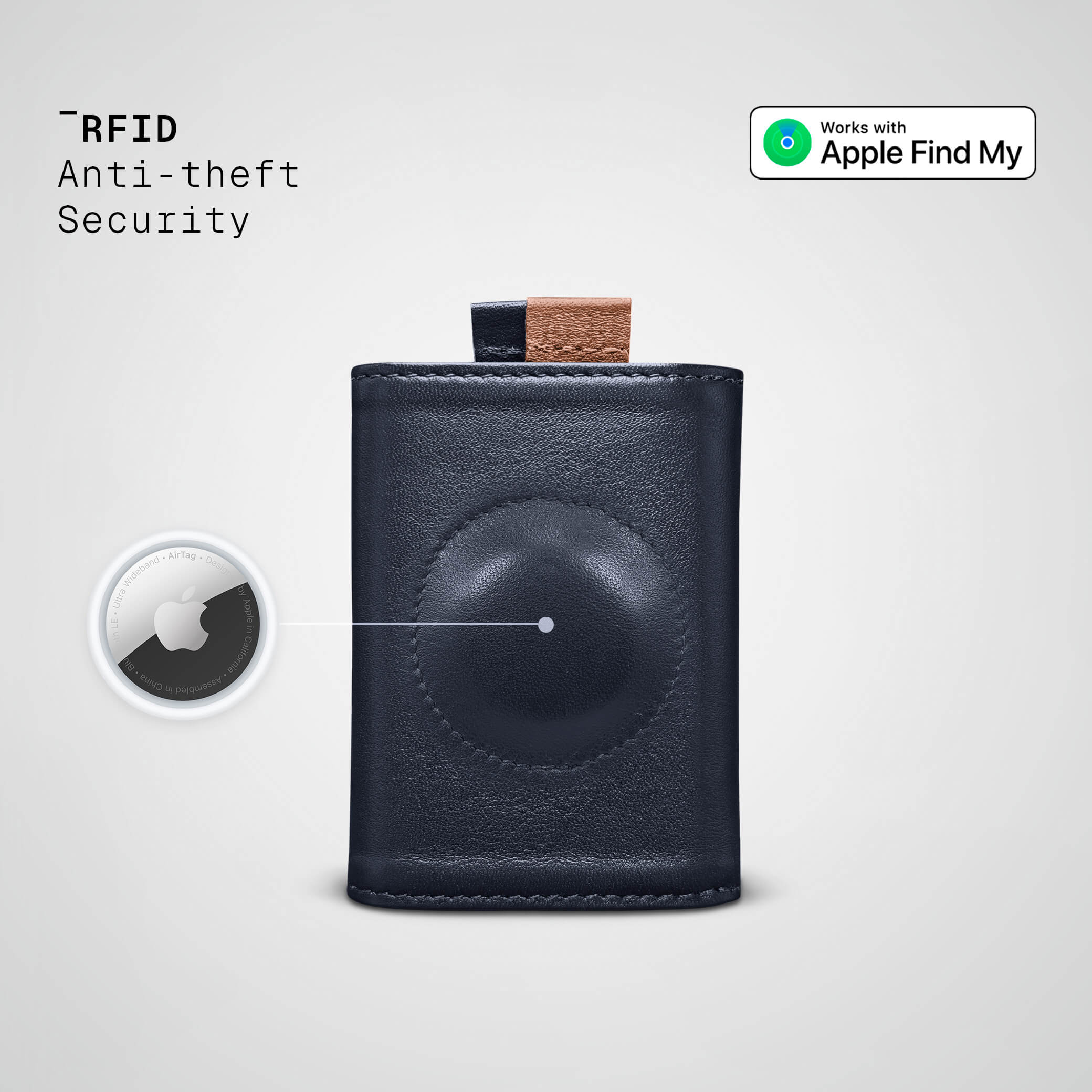 Airtag Speed Wallet Mini - The Frenchie Co.