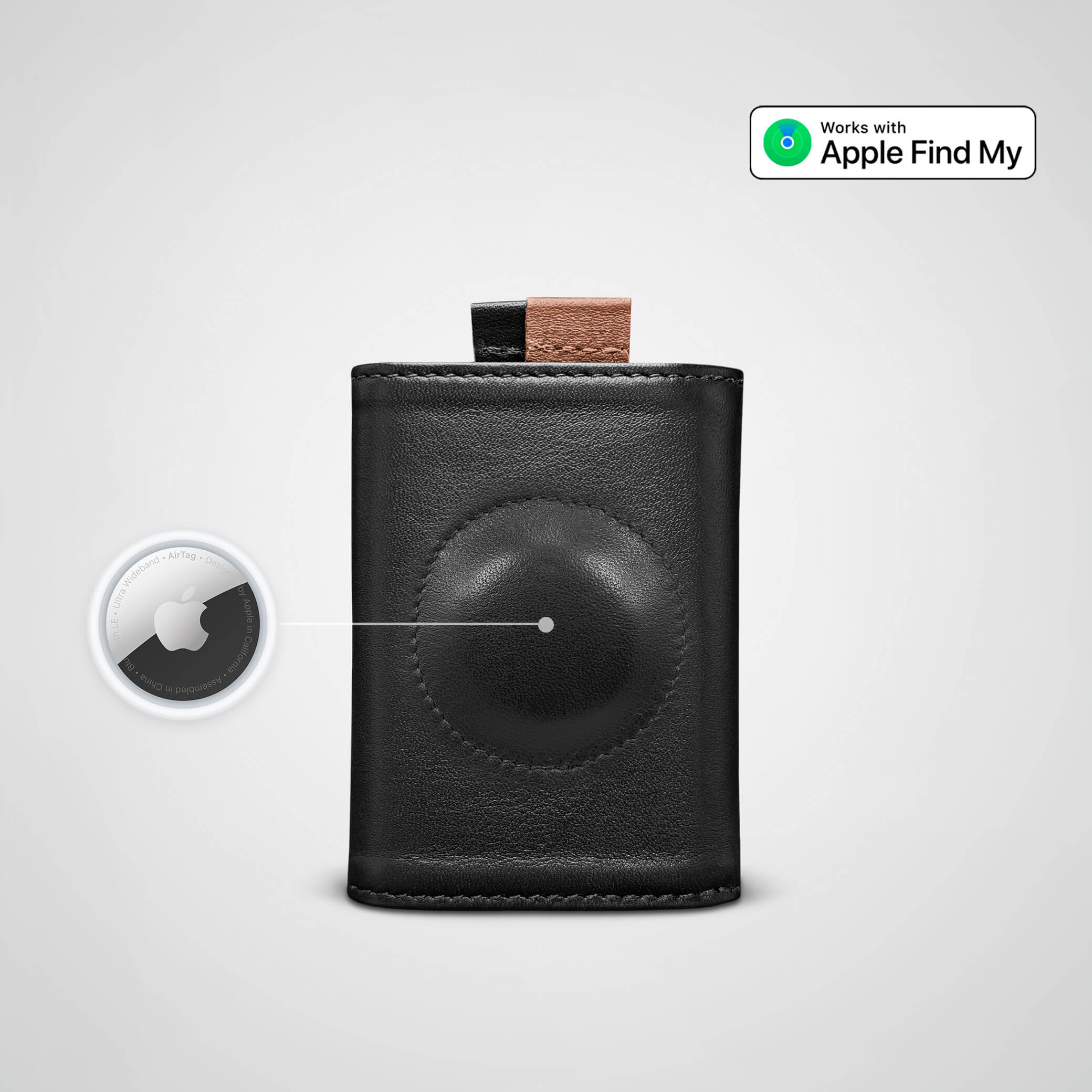 Airtag Speed Wallet Mini - The Frenchie Co.