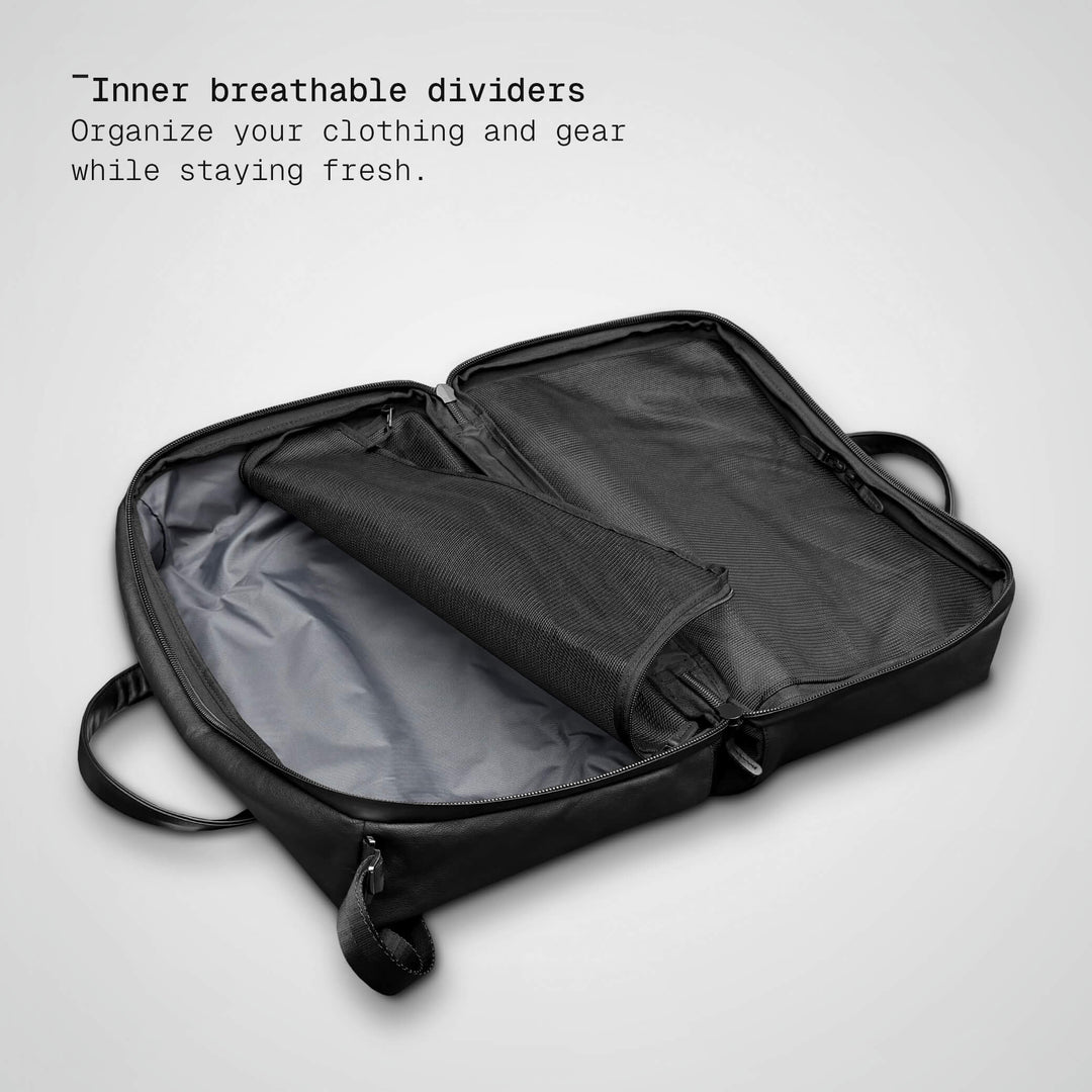 LEATHER DUFFLE BAG