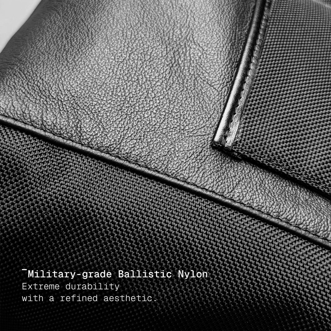 LEATHER DUFFLE BAG