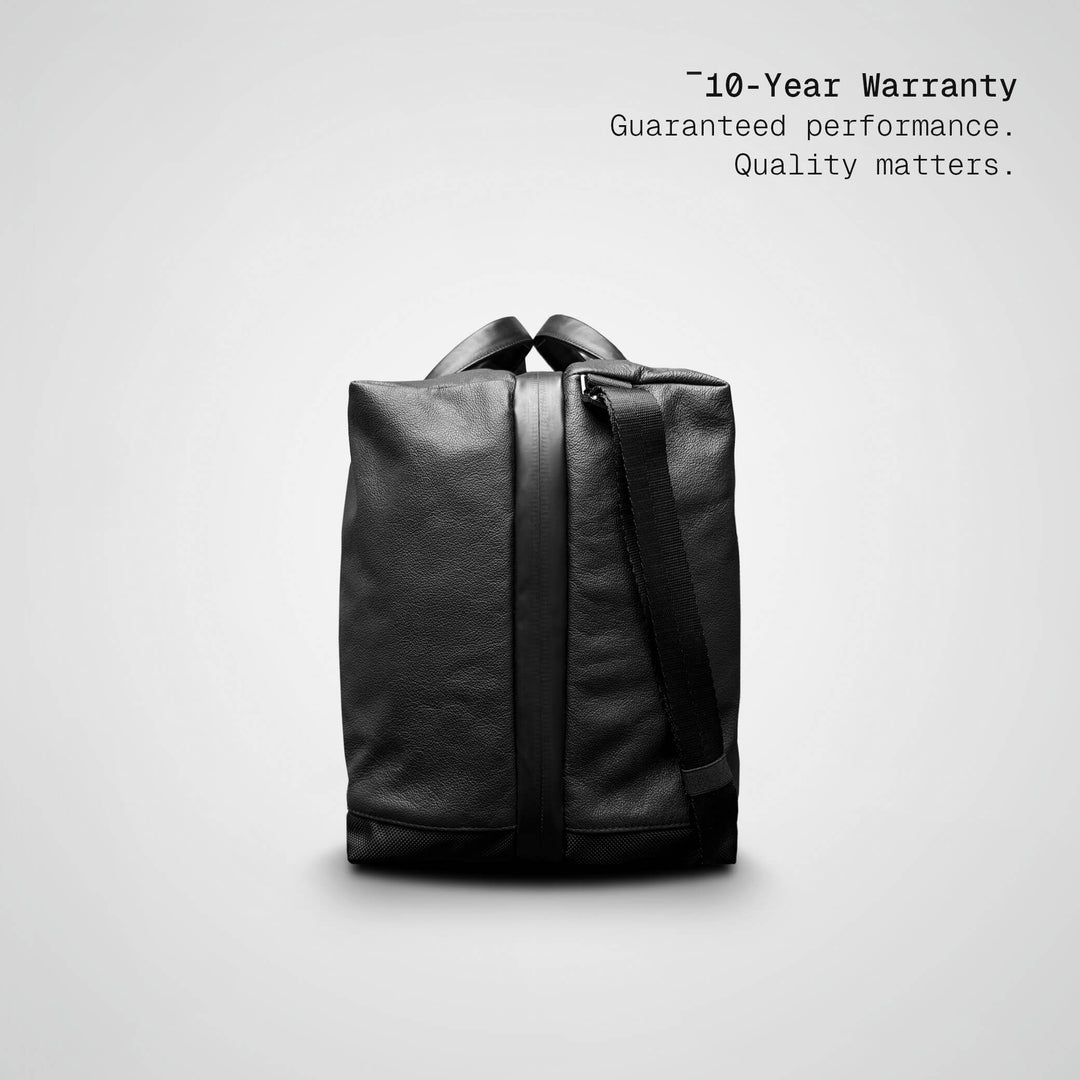 LEATHER DUFFLE BAG
