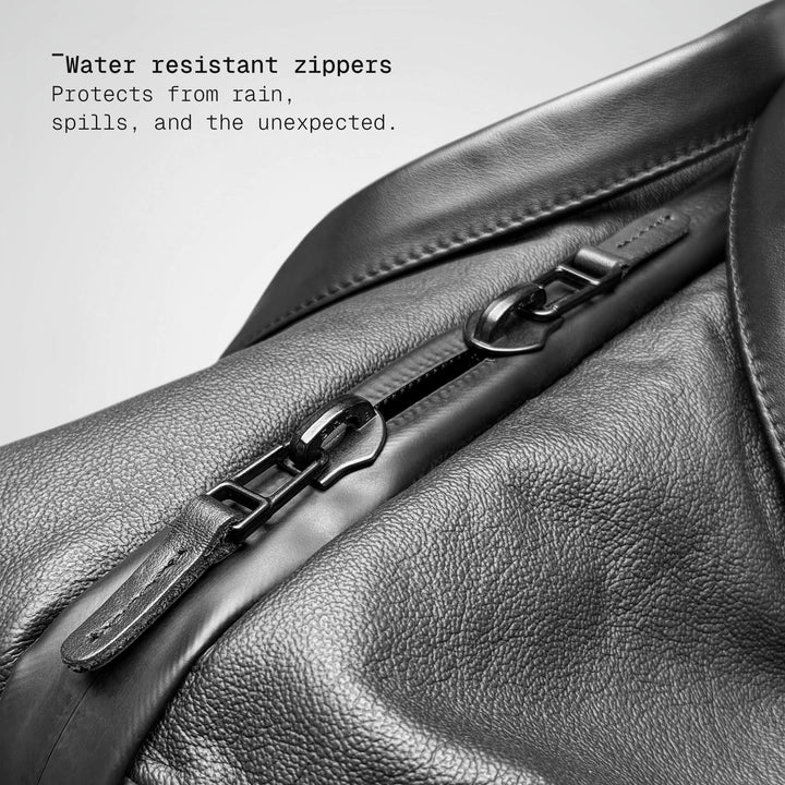 LEATHER DUFFLE BAG