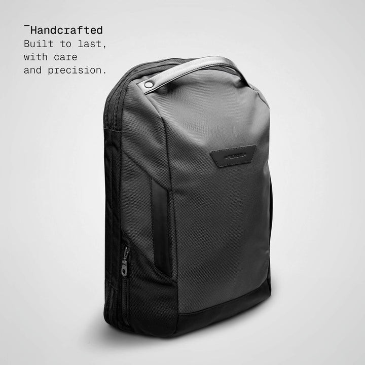 Grey Vector Speed Backpack, angled view
