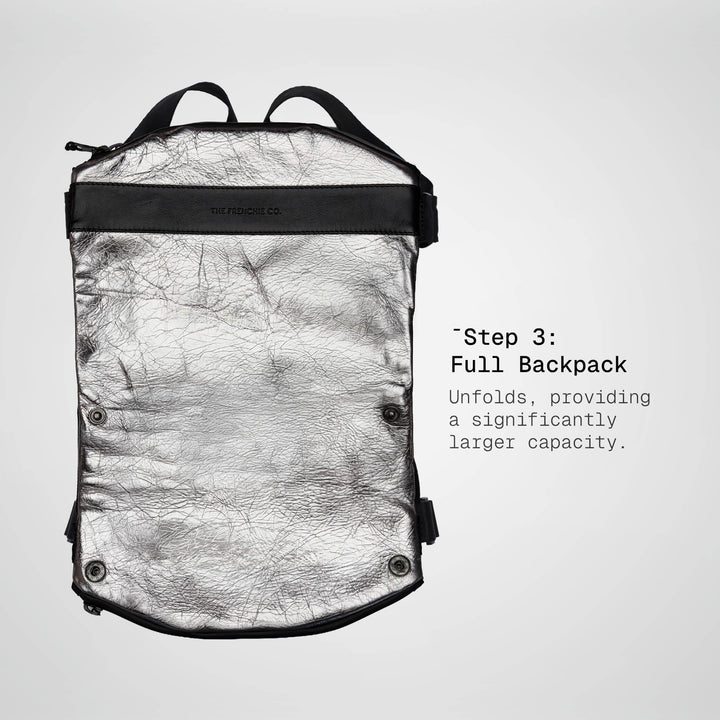 Silver Mini 3 in 1 Sling/Backpack - Limited Edition 30 units