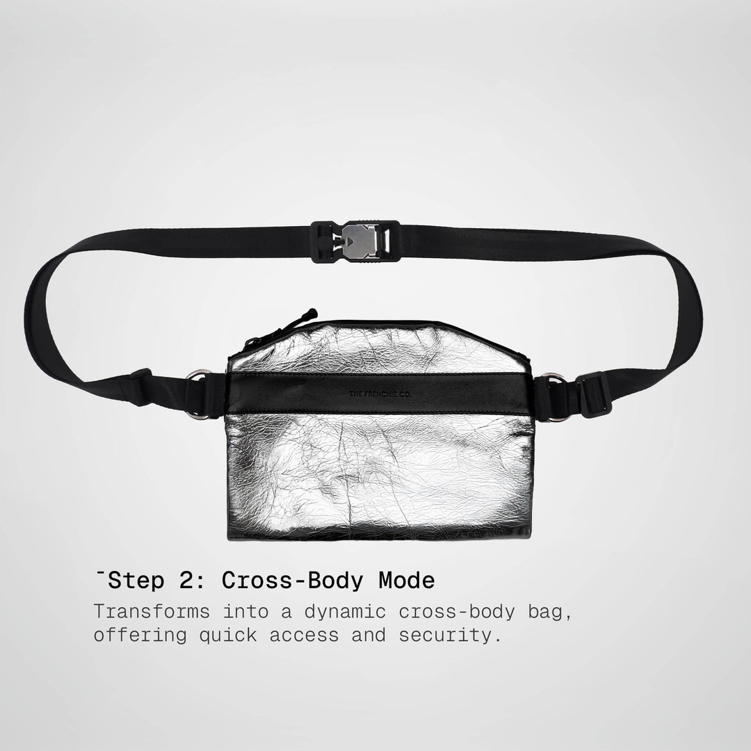 Silver Mini 3 in 1 Sling/Backpack - Limited Edition 30 units