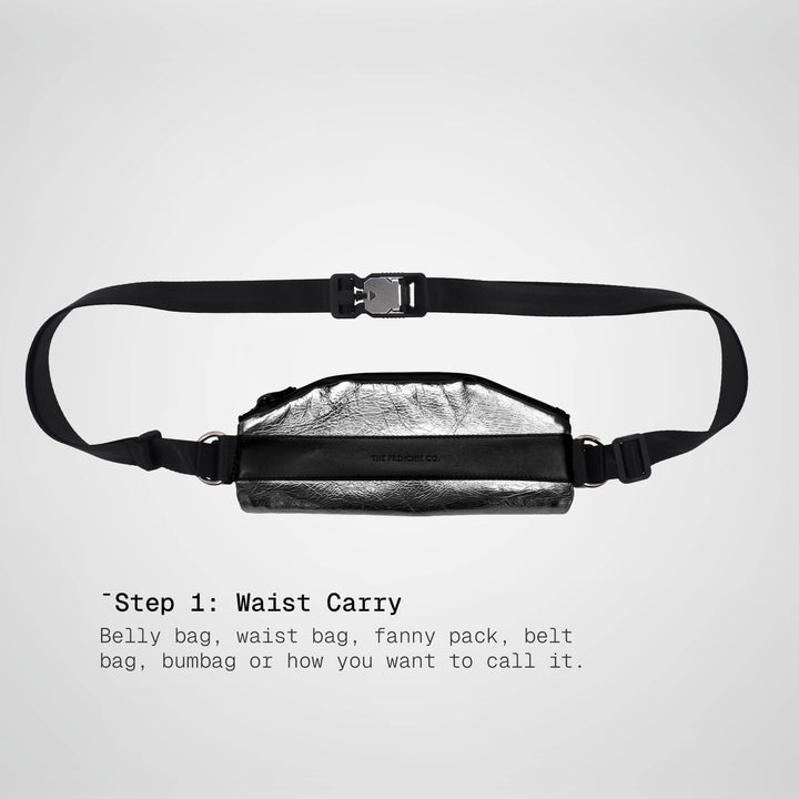 Silver Mini 3 in 1 Sling/Backpack - Limited Edition 30 units